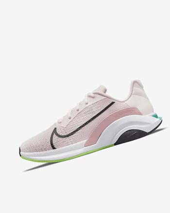 Nike ZoomX SuperRep Surge Rosas Claro Rosas Verdes Negros | MX 4752